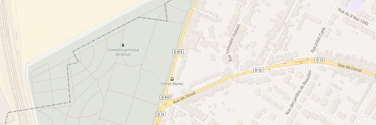 Plan du 238 Rue des Freres Martel à Sin-le-Noble