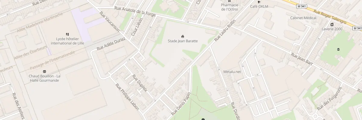 Plan du 46 Rue Ledru Rollin à Lille