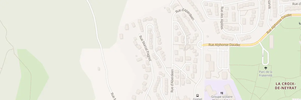 Plan du 15 Rue Jean Giono à Clermont-Ferrand