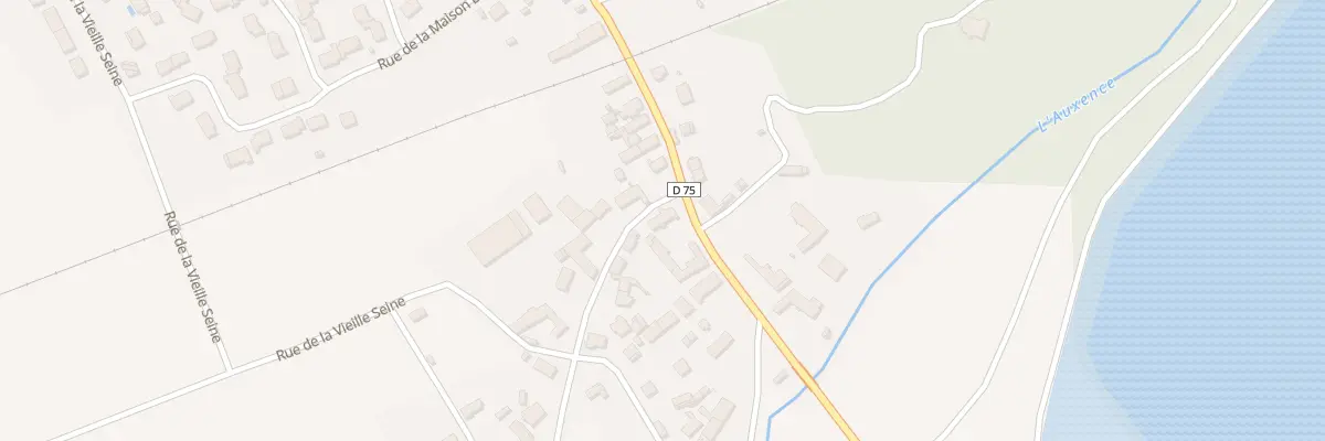 Plan du 28B Rue de la Gare à Châtenay-sur-Seine