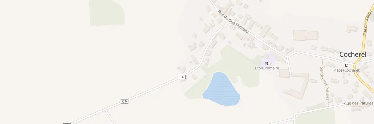 Plan du 8 Rue de Fleurigny à Cocherel