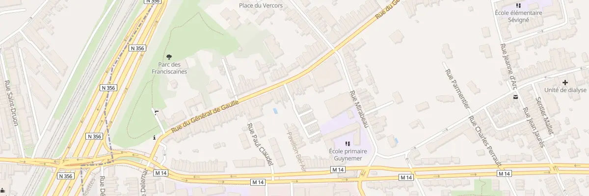 Plan du 66 Rue du Général De Gaulle à Mons-en-Barœul
