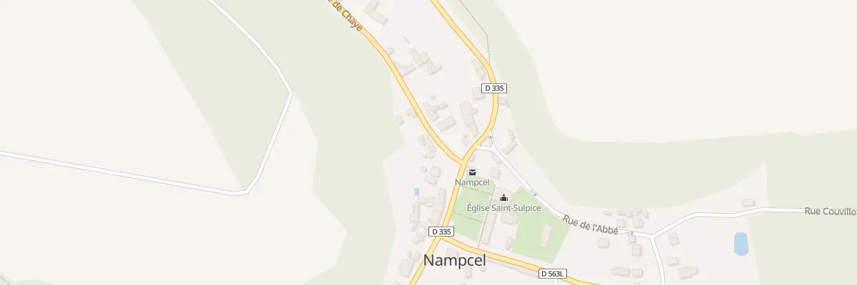 Plan du 1 Rue Chaille à Nampcel