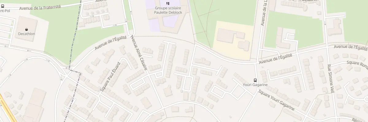 Plan du 605 Sq Jacques Prevert à Sin-le-Noble