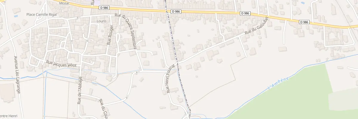 Plan du 41 Rue du Galoubet à Riom
