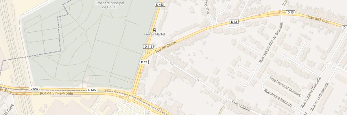 Plan du 786 Rue Voltaire à Sin-le-Noble
