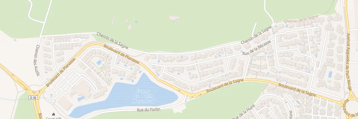 Plan du 132 Rue de la Bécasse à Gruissan