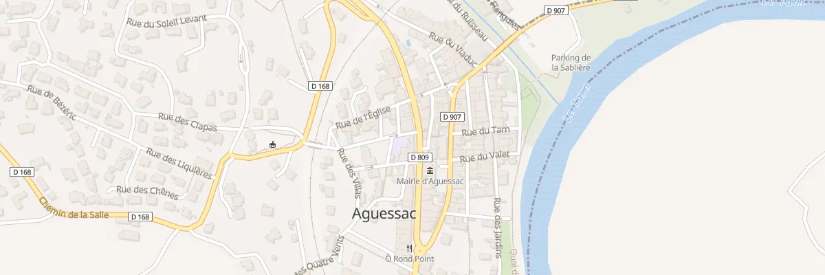 Plan du 51 Av des Causses à Aguessac