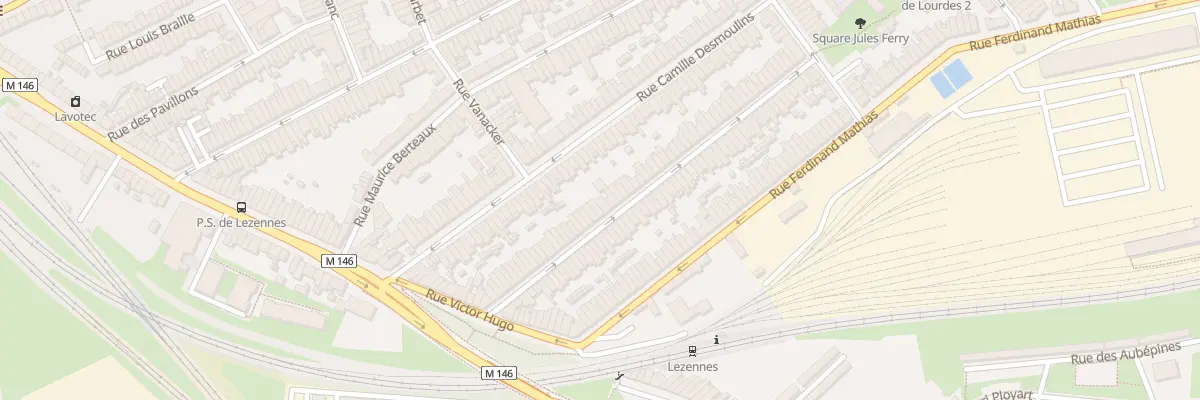 Plan du 51 Rue Ghesquières à Lille
