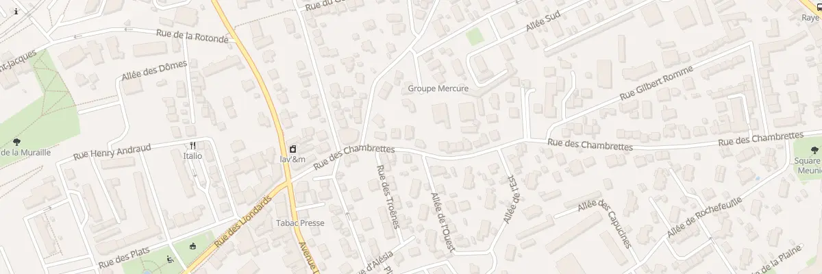 Plan du 13 Rue des Chambrettes à Saint-Bonnet-près-Riom