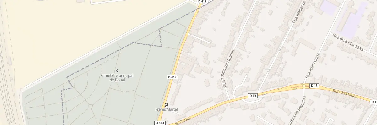 Plan du 304 Rue des Freres Martel à Sin-le-Noble