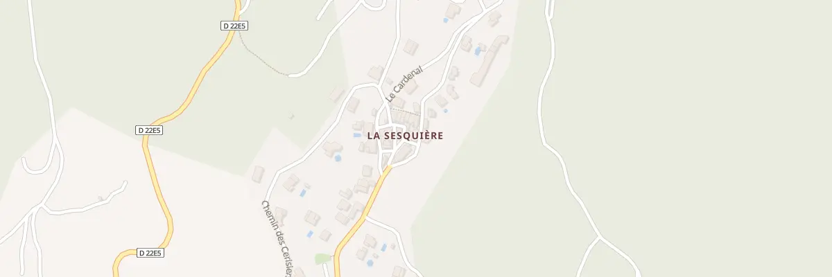 Plan du 7005F La Sesquiere à Taussac-la-Billière