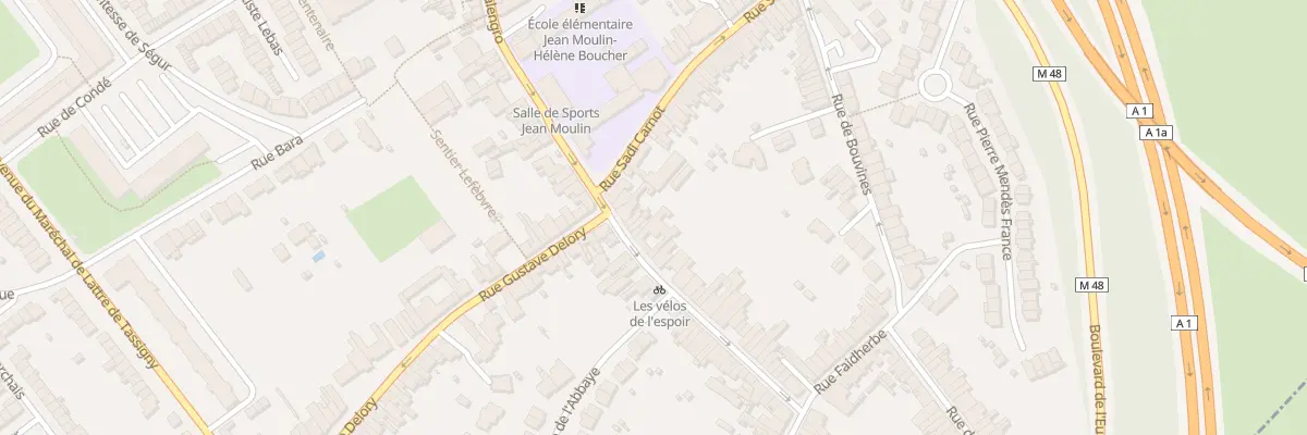 Plan du 52 Rue Roger Salengro à Ronchin