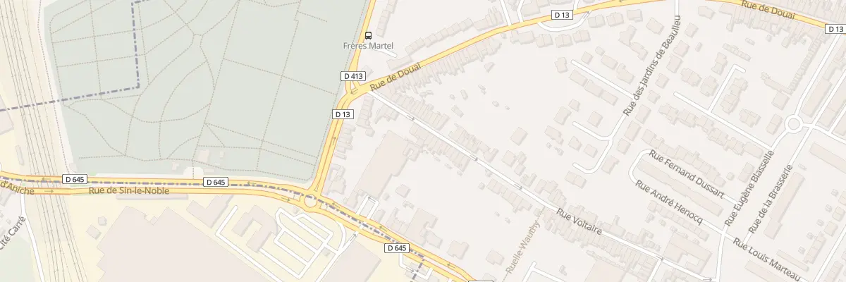 Plan du 753 Rue Voltaire à Sin-le-Noble