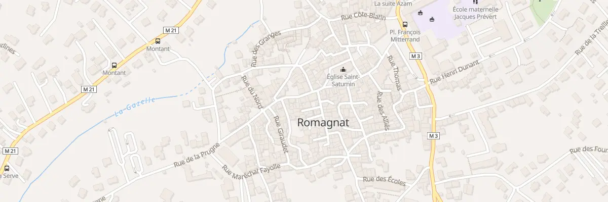 Plan du 33 Rue Mal Foch à Romagnat
