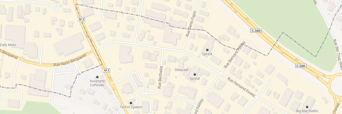 Plan du 12 Rue Fernand Forest à Romagnat