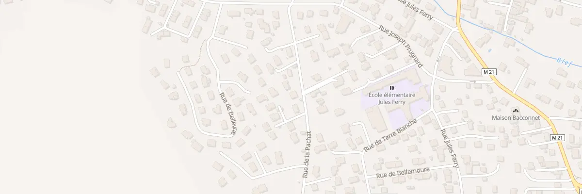Plan du 16 Rue de la Pachat à Cébazat