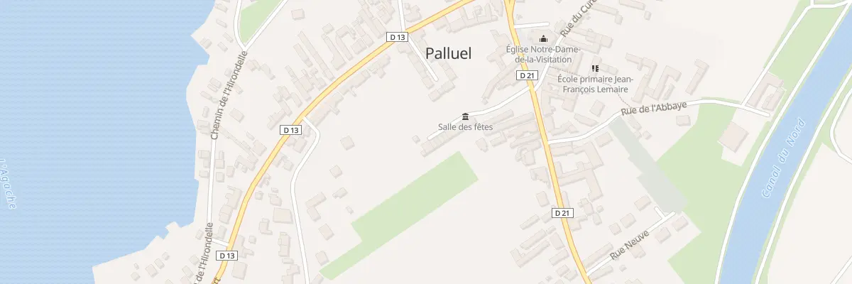 Plan du 20 Rue d’En Haut à Palluel