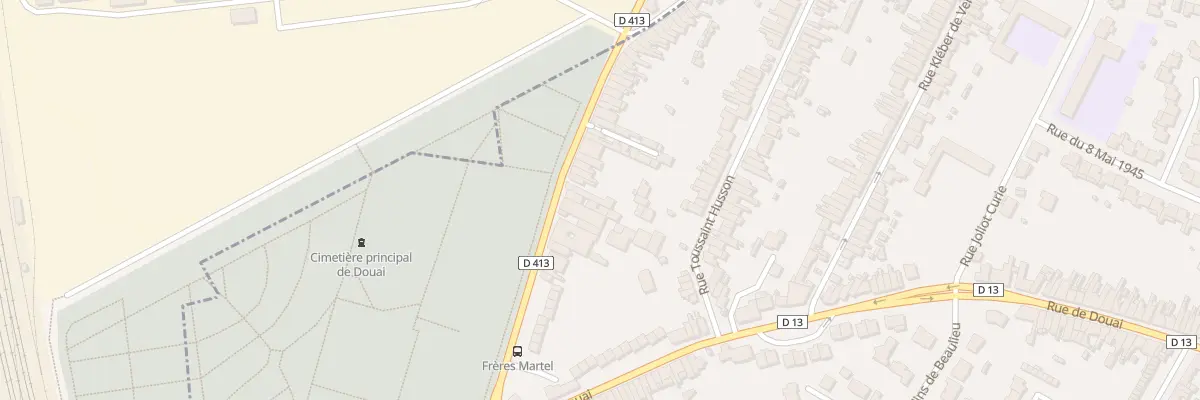Plan du 322 Rue des Freres Martel à Sin-le-Noble