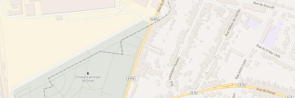 Plan du 362 Rue des Freres Martel à Sin-le-Noble