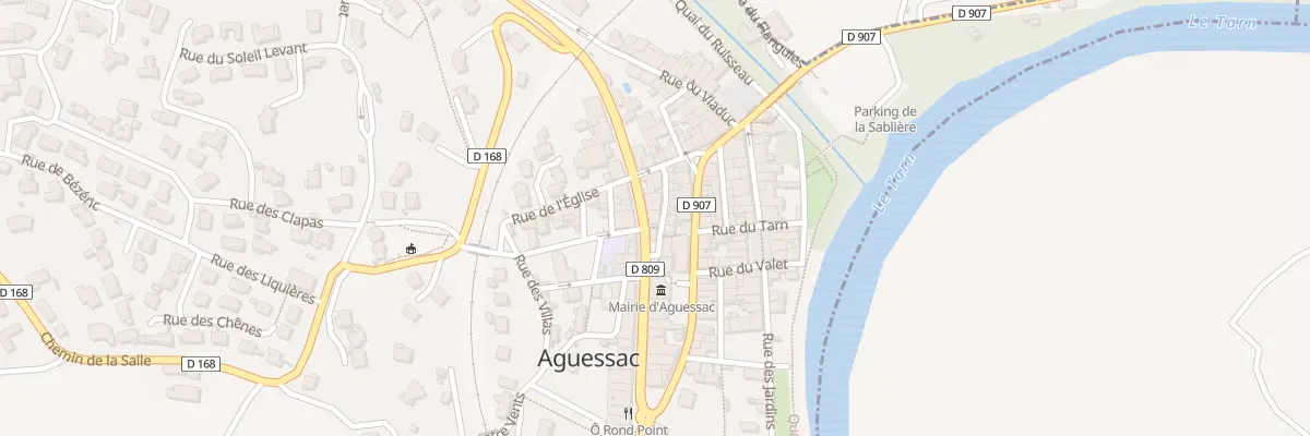 Plan du 32 Av des Causses à Aguessac
