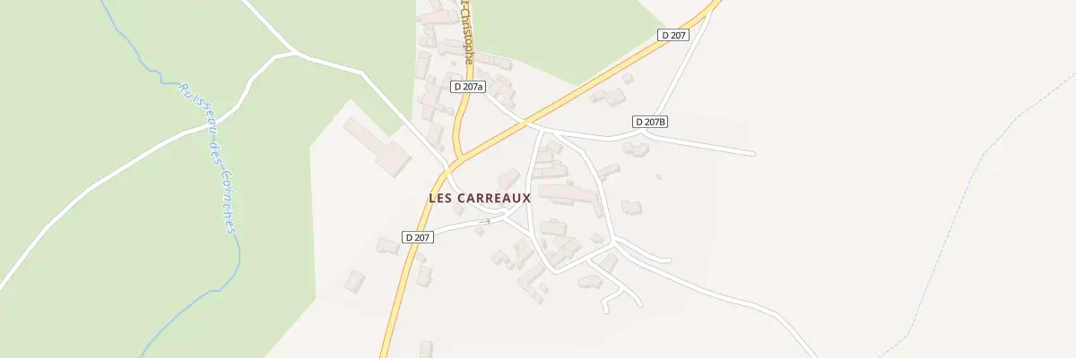 Plan du 5 Rue des Carreaux Pradet à Jozerand