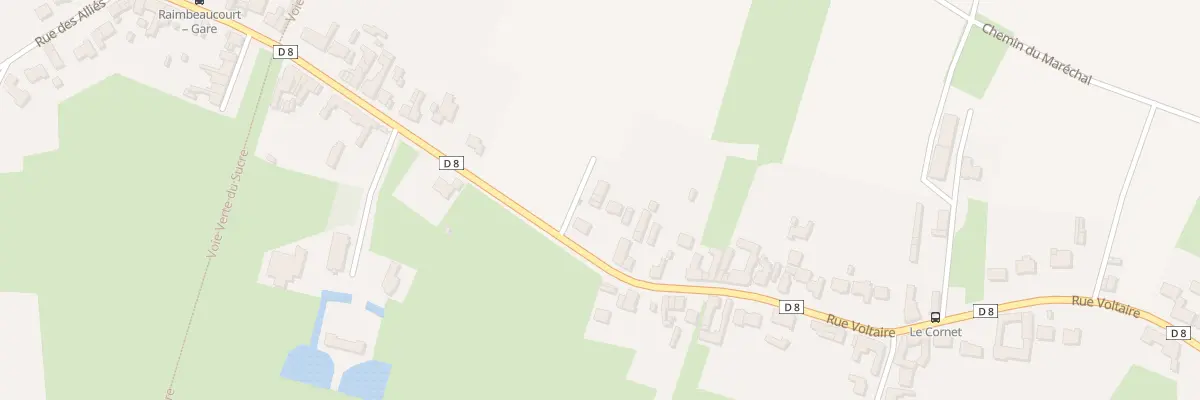 Plan du 644A Rue des Soeurs Bouquerel à Raimbeaucourt