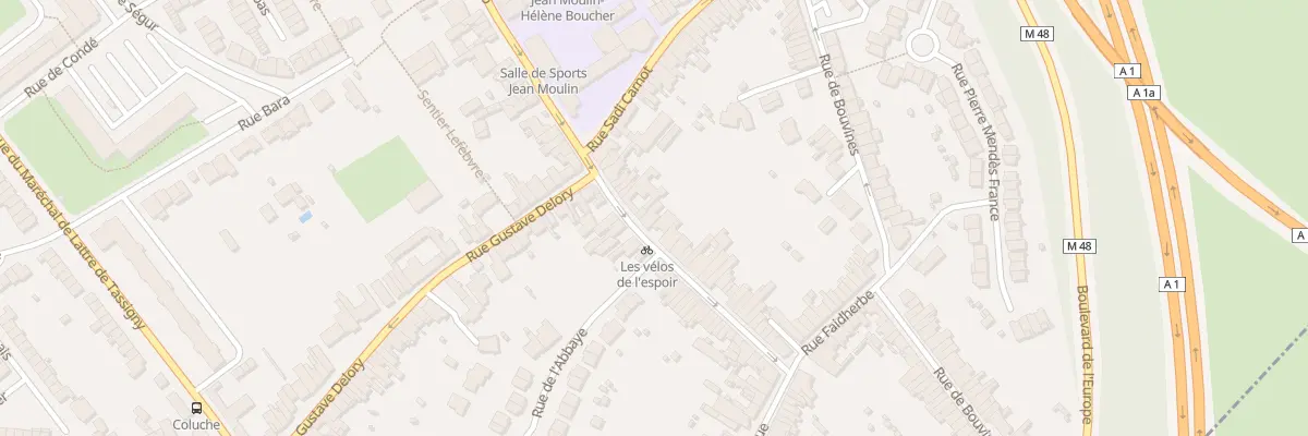 Plan du 46 Rue Roger Salengro à Ronchin