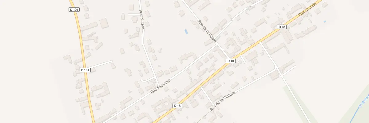 Plan du 18 Rue Fauveau à Châtenay-sur-Seine