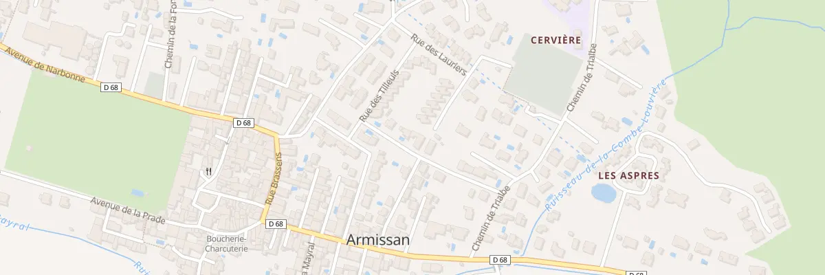 Plan du 4 Rue des Vignes à Armissan