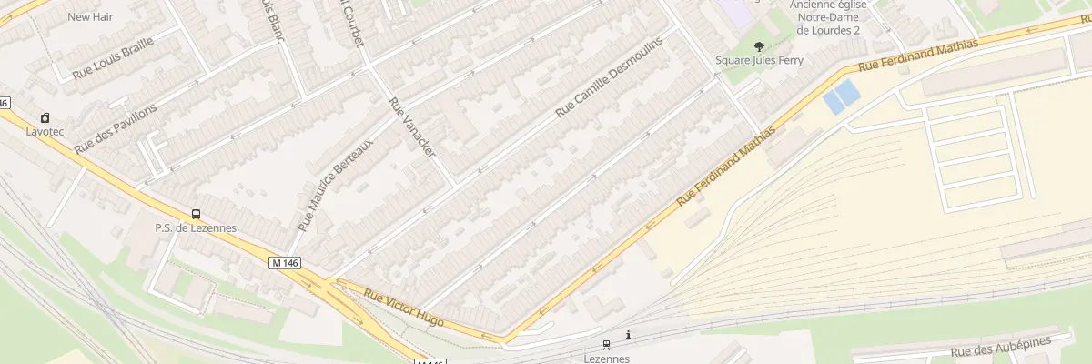 Plan du 61 Rue Ghesquières à Lille