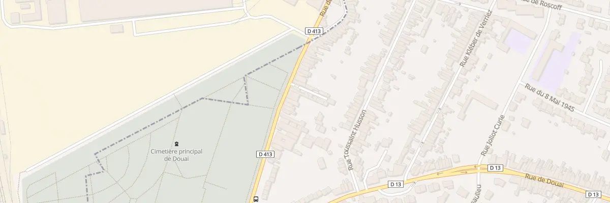 Plan du 354 Rue des Freres Martel à Sin-le-Noble