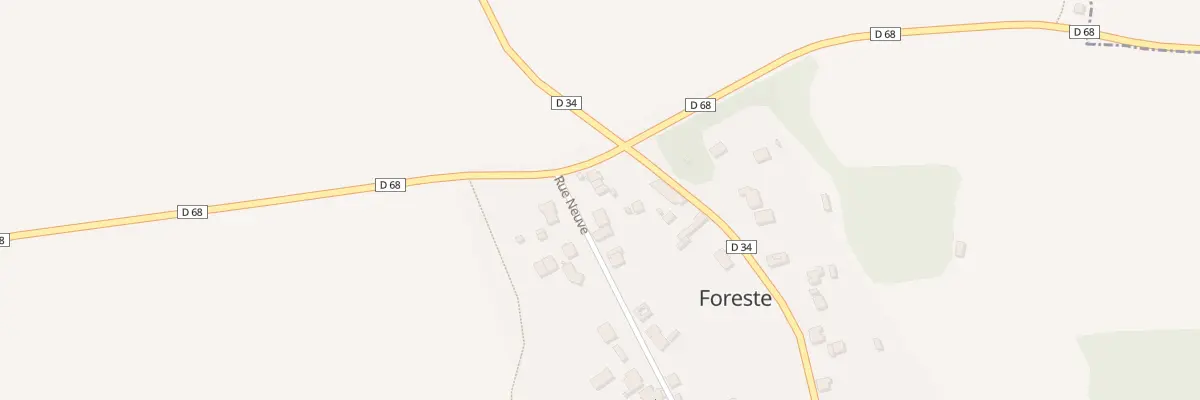 Plan du 4 Rue Neuve à Foreste