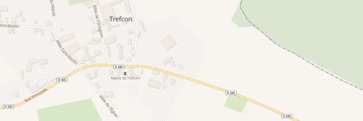Plan du 2 Rue Principale à Trefcon