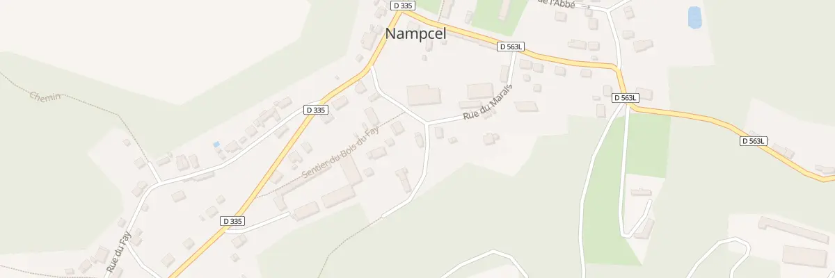 Plan du 6 Rue de la Fontaine St Sulpice à Nampcel