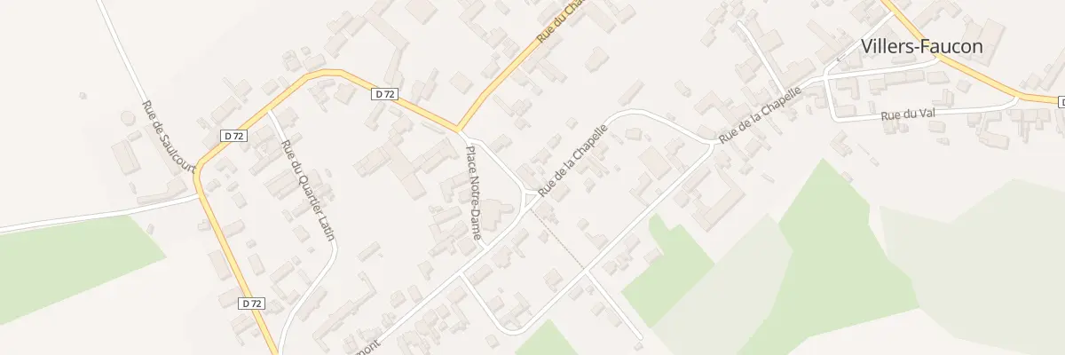 Plan du 3 Rue de l’Eglise à Villers-Faucon