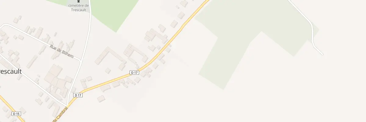 Plan du 20 Rue de Cambrai à Trescault