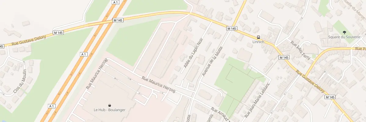 Plan du 85B Rue Gustave Delory à Lesquin