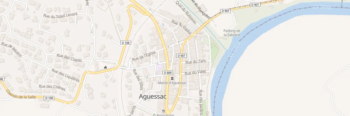 Plan du 10 Rue du Monument à Aguessac