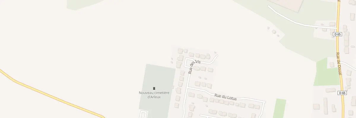 Plan du 187 Rue des Iris à Arleux
