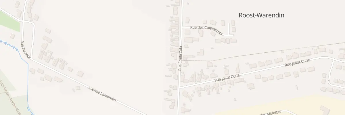 Plan du 473 Rue Emile Zola à Roost-Warendin