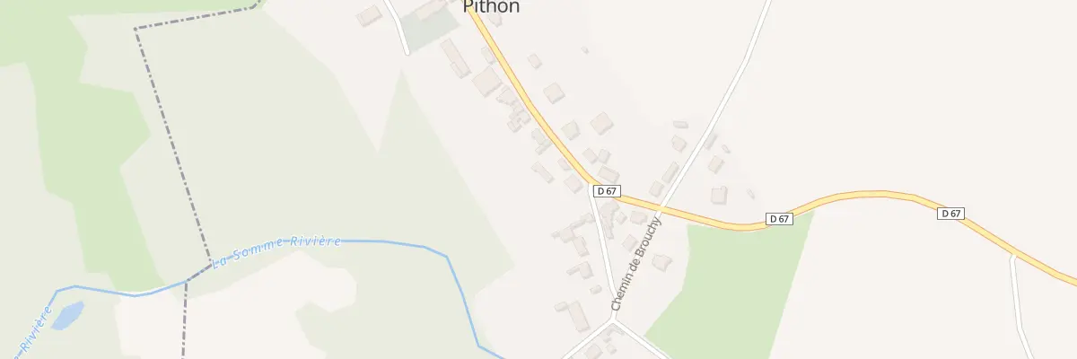 Plan du 30 Rue Principale à Pithon