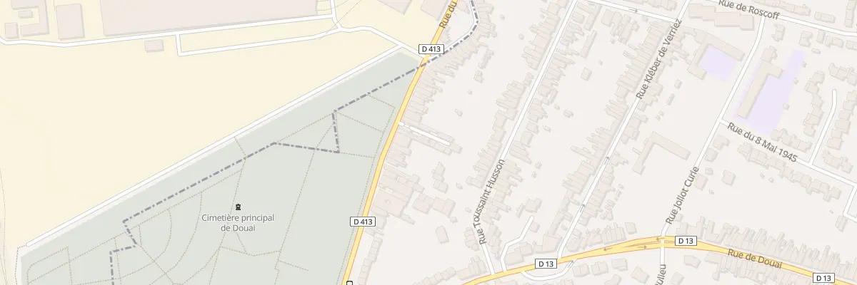 Plan du 370 Rue des Freres Martel à Sin-le-Noble