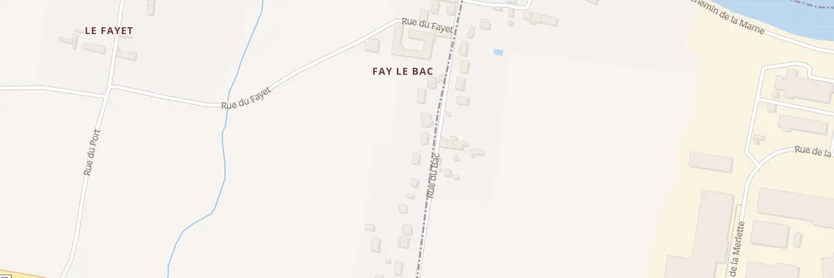 Plan du 5B Rue du Bac à Sammeron