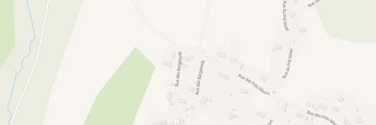 Plan du 44 Rue des Bargeauds à Jozerand