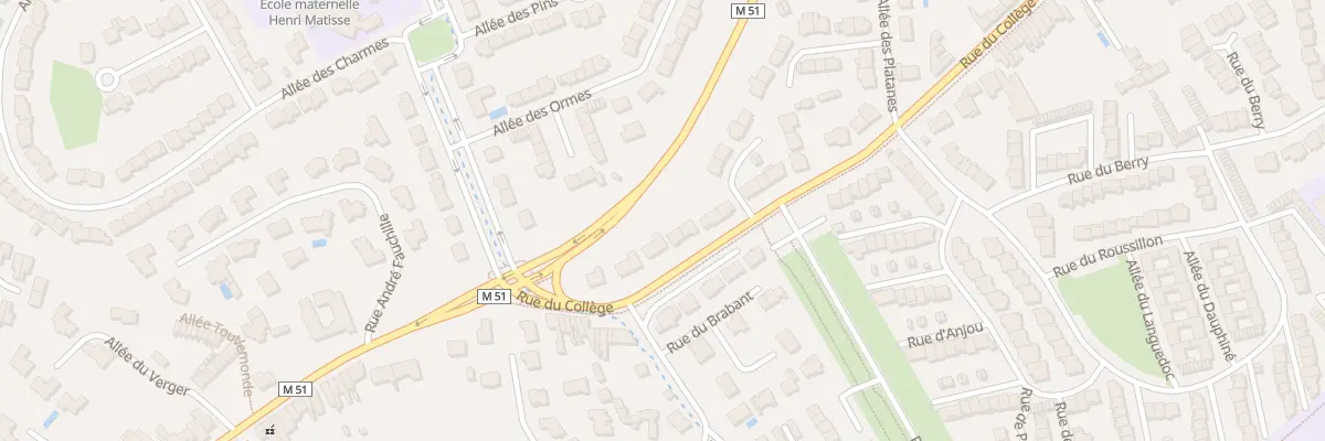 Plan du 7 Rue du Collège à Marcq-en-Barœul