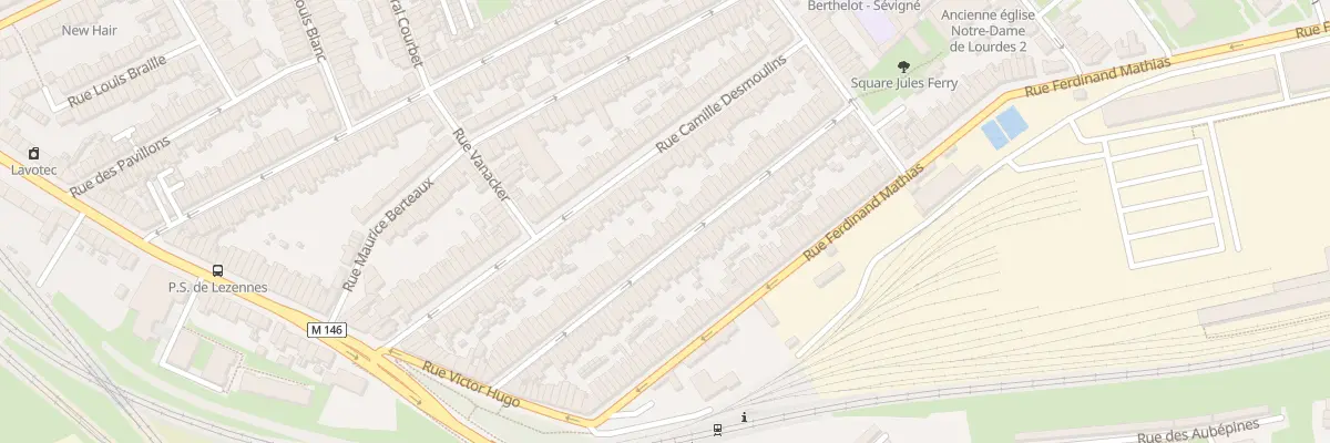 Plan du 67 Rue Ghesquières à Lille