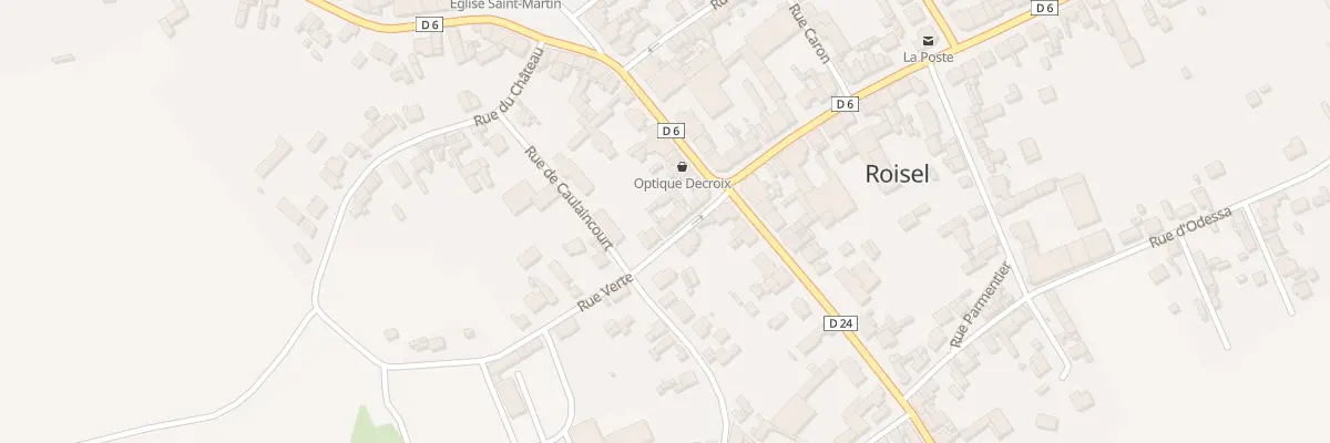 Plan du 4 Rue Verte à Roisel