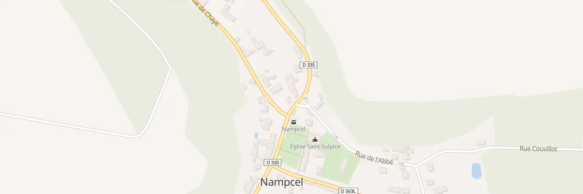 Plan du 8 Rue Principale à Nampcel