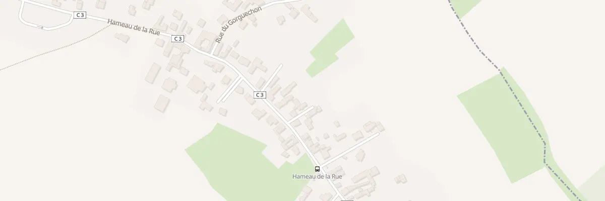 Plan du 887 Rue Hameau de la Rue à Moncheaux